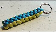How To Make A Crown Sinnet (Box Knot) Paracord Keychain
