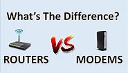 Computer Fundamentals - Routers VS. Modems - What is the Difference Between a Router and a Modem? PC