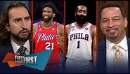 Clippers reject trade for James Harden & Joel Embiid headed to Knicks? | NBA | FIRST THINGS FIRST