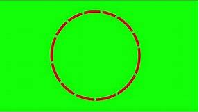 #Red Circle Green Screen HD #Red Rircle Animation #Green Screen Circle Effect #Red Circle Download