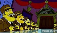 The Simpsons - French Frogs Laughing on Make a GIF