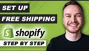 How to Set up Free Shipping on Shopify (Step-by-Step)