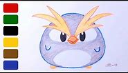 How to Draw Penguin - Chibi Macaroni Penguin