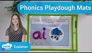 How to Use Phonics Playdough Mats