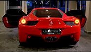 Ferrari 458 italia - Exterior and interior details