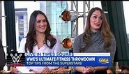(720pHD): Good Morning America with Special Guest The Bella Twins & Roman Reigns