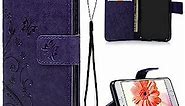iPhone 6 Case, iPhone 6s Wallet Case (Not Plus), Purple Stand Credit Card ID Holders Magnetic Flip Folio TPU Soft Bumper PU Leather Ultra Slim Fit Cover Case for iPhone 6/6s 4.7 Inch