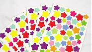 930Pcs Mini Star Stickers for Scrapbooking, 15 Sheets Small Twinkle Stars Laptop Stickers, Tiny Five-Pointed Stars Stickers Self-Adhesive Stars Pastel Aesthetic Star Stickers for School Gifts