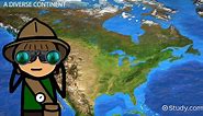 Geography of North America: Lesson for Kids