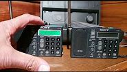 Sony ICF-SW1E and Sony ICF-SW1S Radio | Main Difference between the two models | World Receivers