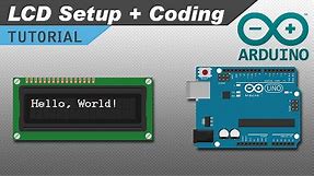 How to Set Up and Program an LCD on the Arduino