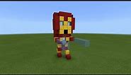 Minecraft: Iron Man Statue Tutorial