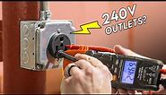 How To Install A 240V Outlet | WORKSHOP RENOVATION 17