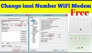 How to Change IMEI number of Huawei B310,315 Device (ZAIN STC Mobiliy Huawei)