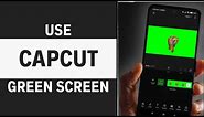 How To Use The Green Screen Feature In CapCut