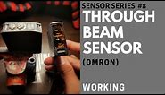 How Through Beam Sensor work? OMRON-(E3JK-TR14)