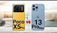 Poco X5 Pro vs iPhone 13 Pro Max