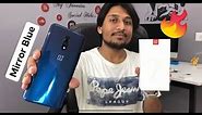 ONEPLUS 7 #MIRROR BLUE - UNBOXING & FIRST LOOK