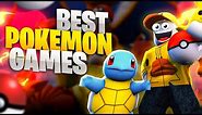 Best POKEMON GAMES to play on Roblox in 2022!