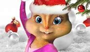 JINGLE BELL ROCK Christmas Song with LYRICS merry XMAS! Chipettes Chipmunks HD