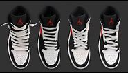 5 NEW Ways How To Lace Nike Air Jordan 1 MID | Nike Air Jordan 1 MID Lacing