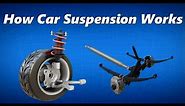 How Car Suspension Works: Car Suspension Components, Animation and Different Types of Suspension
