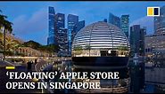 First ‘floating’ Apple store opens at Singapore’s Marina Bay Sands