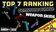 TOP 7 Ranking GEMSTONE BUNDLE / EDELSTEINE SET - Rainbow Six Siege Presentation Weapon Skins