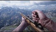Red Dead Redemption 2 - All Weapons and Equipment (First Person) - Reloads , Animations and Sounds