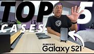 Top 5 Samsung Galaxy S21 Cases!!!