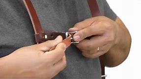 How to Adjust Stronghold® Suspenders by Occidental Leather