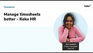 Manage timesheets better l Keka HR