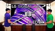 Huge 88" LG Z2 OLED - The Best TV in the World