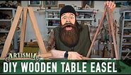 Artist Table Easel ~ WOODWORKING HOW TO DIY