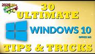 30 Ultimate Windows 10 Tips and Tricks for 2020
