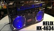 HELIX HX-4634 Boombox Sound Test