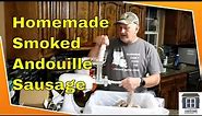 Homemade Smoked Andouille Sausage
