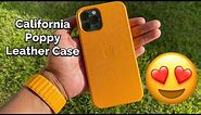 Hands on with California Poppy Leather Case for iPhone 12 Pro + Unboxing & MagSafe Leather Wallet!