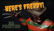 Freddy Krueger 3D Printed Custom Painted Statue/ Halloween Special/ DIY