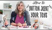 How to Button Joint - Soft Toy