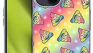 Head Case Designs Officially Licensed Emoji® Rainbow Poop Trendy Soft Gel Case Compatible with Apple iPhone 15