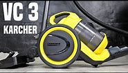 Karcher VC 3 Bagless Vacuum - Multi Cyclone Vacuum Cleaner Unboxing & Testing