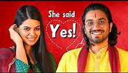 She said Yes | @AmanDhattarwal & Shradha Ma'am
