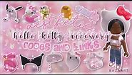 Aesthetic Hello Kitty Kawaii Accessory Codes and Links! | Roblox Berry Avenue, Bloxburg, Brookhaven
