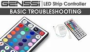 GENSSI RGB LED Strip with 44 Key IR Remote Control Guide