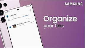 How to navigate the My Files app on Samsung Galaxy | Samsung US