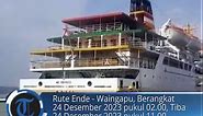 Jadwal Kapal Pelni KM Awu sampai 1 Januari 2024