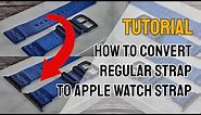How To Install Apple Watch Adapter On A Normal Strap