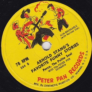 Arnold Stang W/ Peter Pan Orchestra And Chorus - Arnold Stang's Favorite Funny Stories