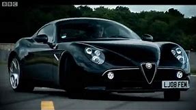 Can a car be art? - Alfa Romeo 8C - Top Gear - BBC
